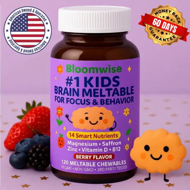 Bloomwise Kids Meltable package